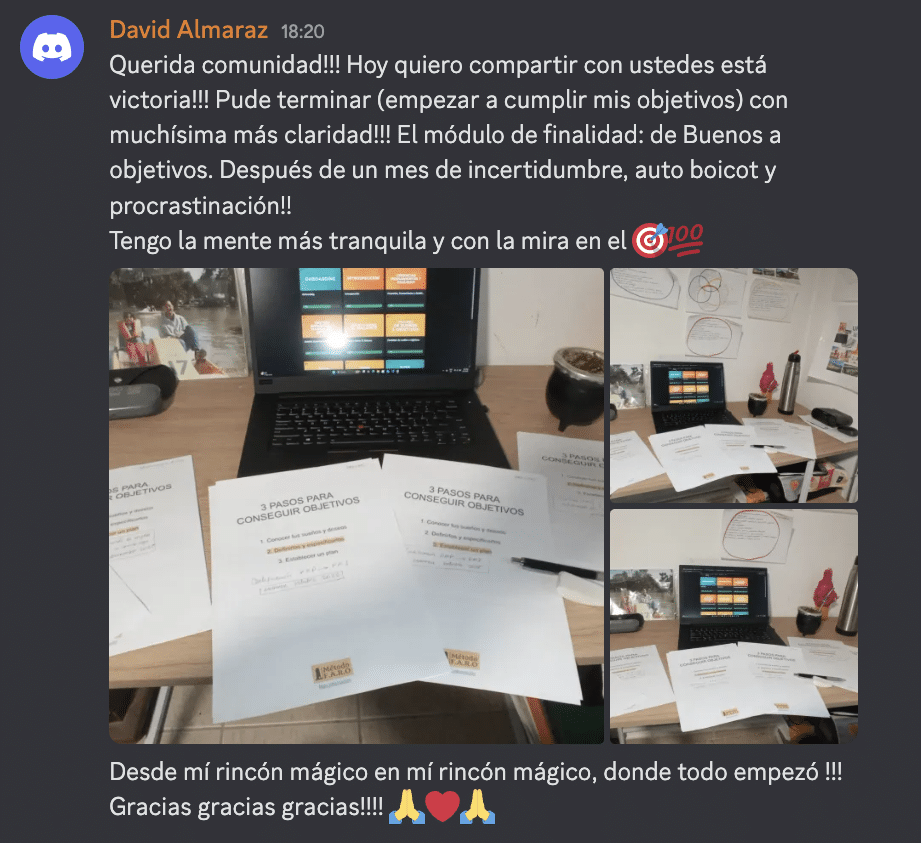 Testimonio David