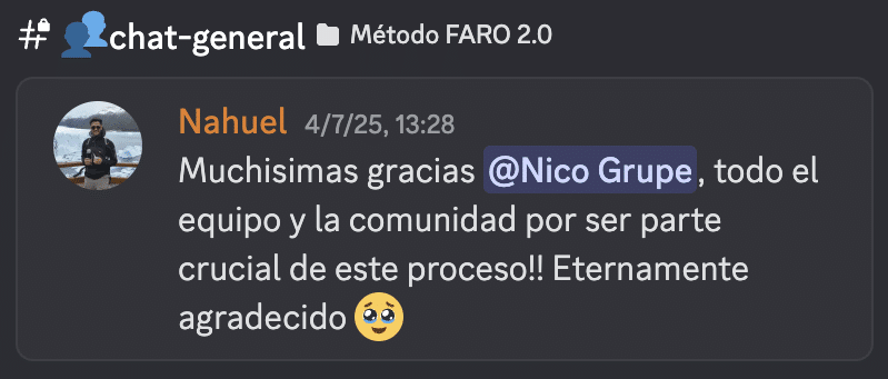 Testimonio Nahuel