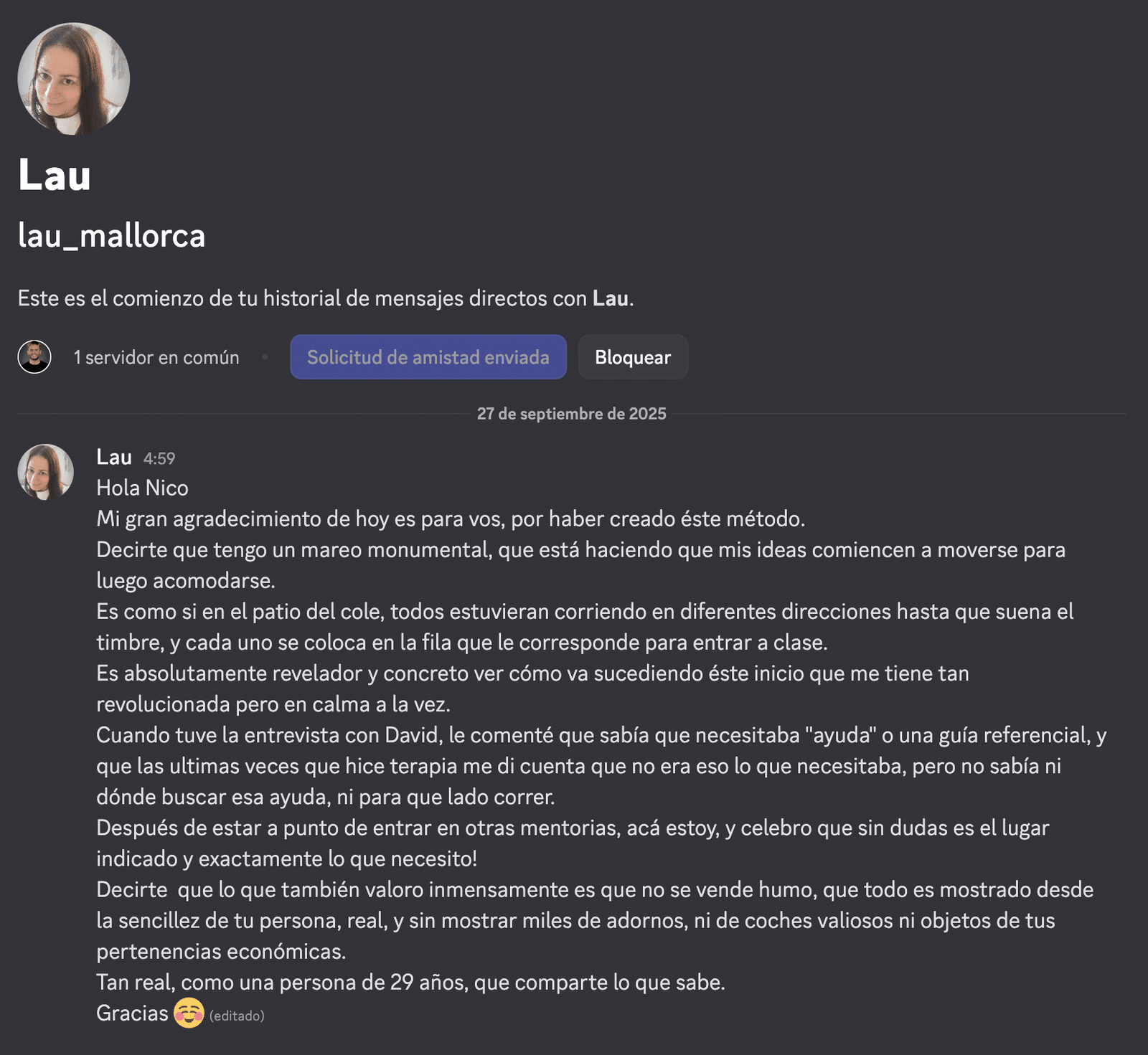 Testimonio Lau