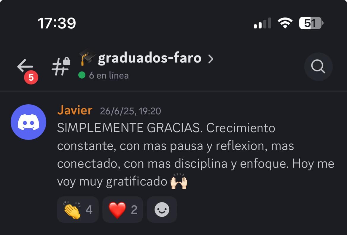 Testimonio alumno